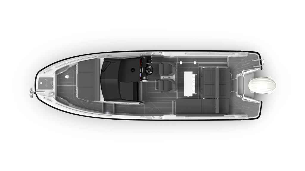 Motorboot Quarken 27 T-Top
