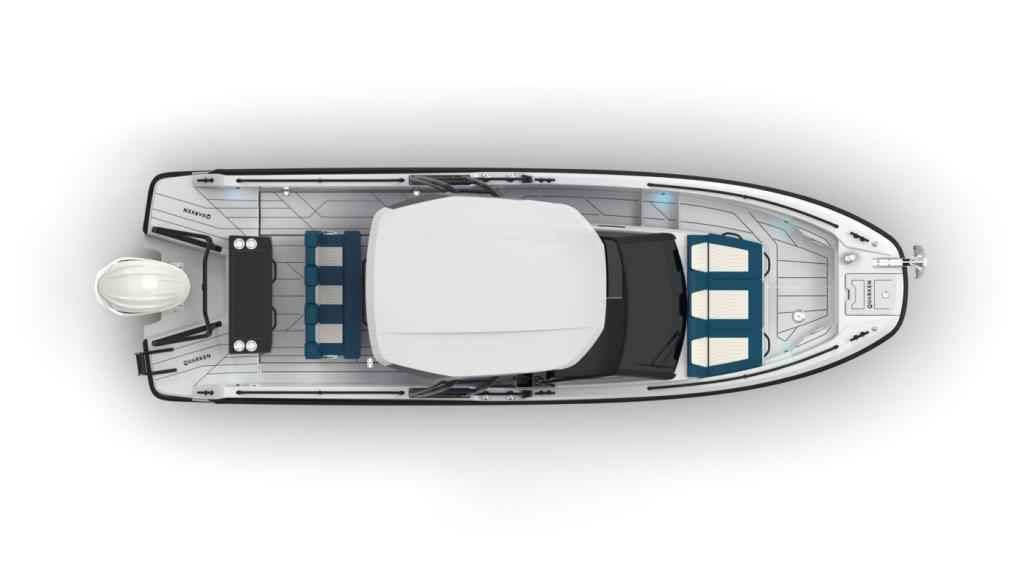 Motorboot Quarken 27 T-Top V2 ONYX