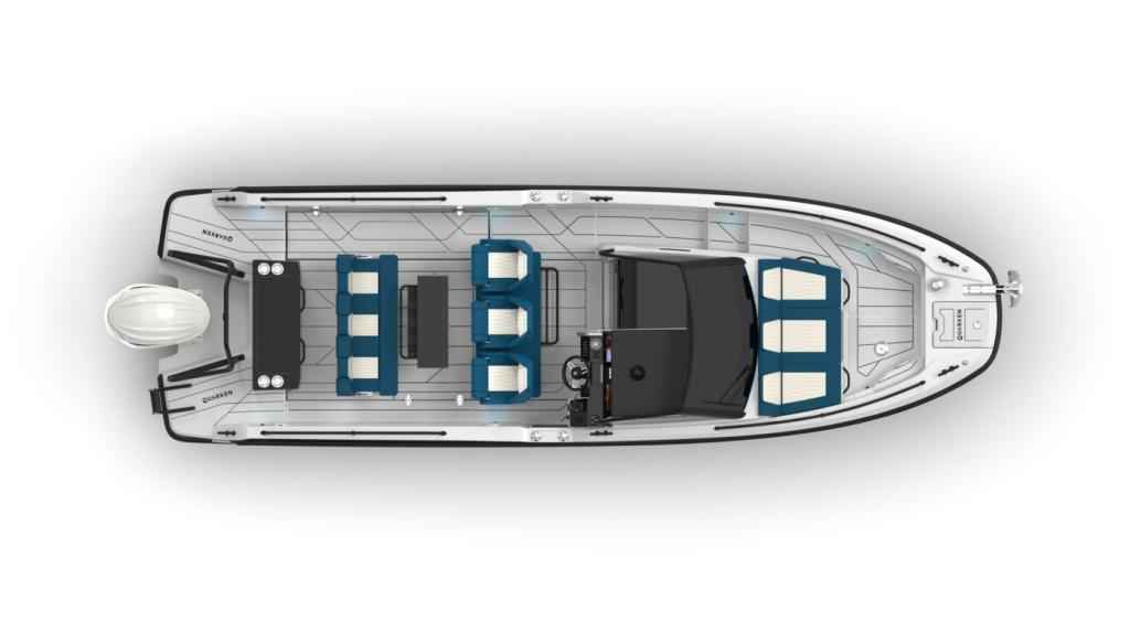 Motorboot Quarken 27 T-Top V2 ONYX