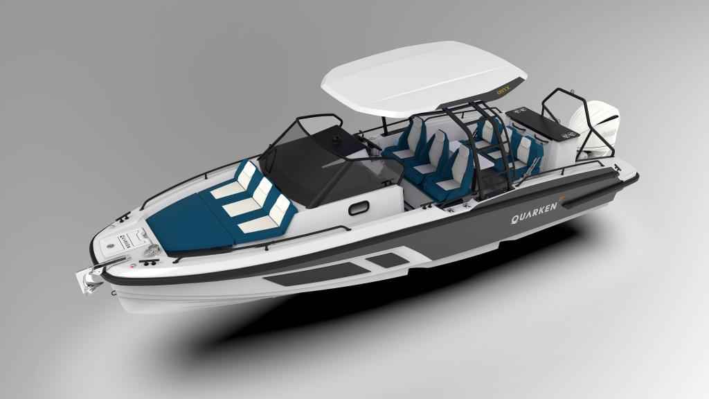Motorboot Quarken 27 T-Top V2 ONYX