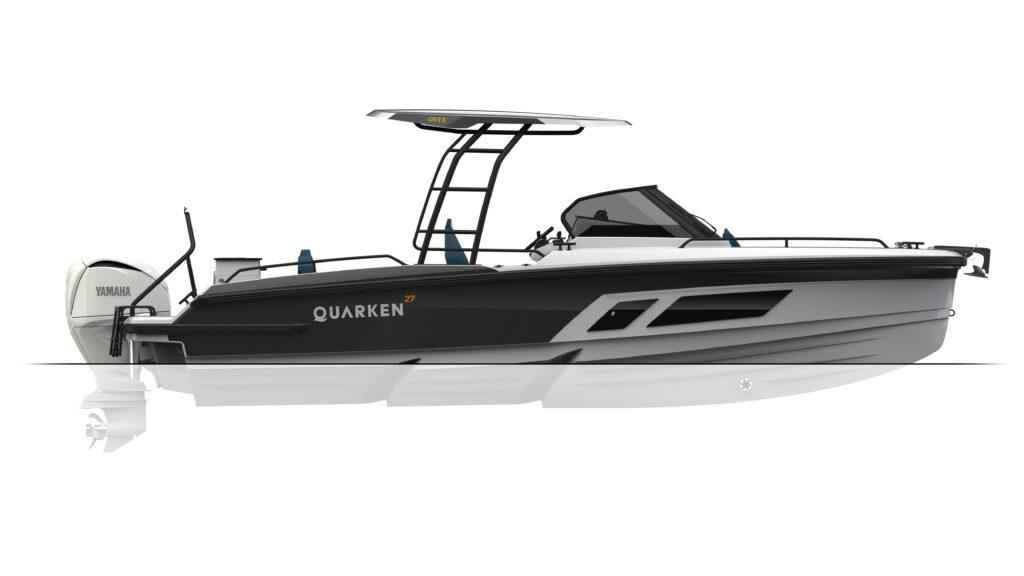 Motorboot Quarken 27 T-Top V2 ONYX