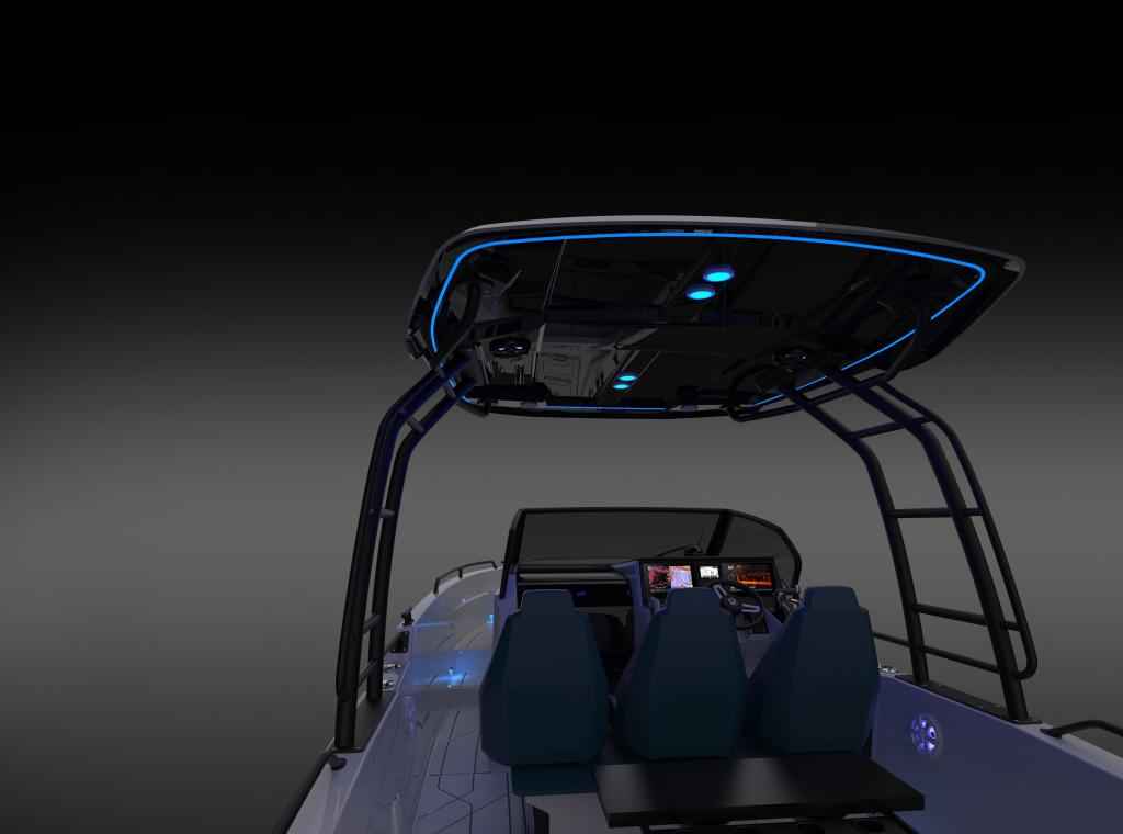 Motorboot Quarken 27 T-Top V2 ONYX