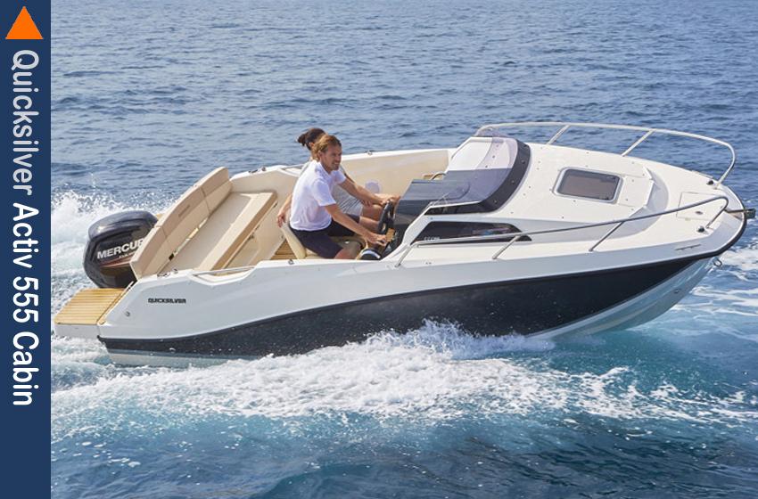 Motorboot Quicksilver Activ 555 Cabin