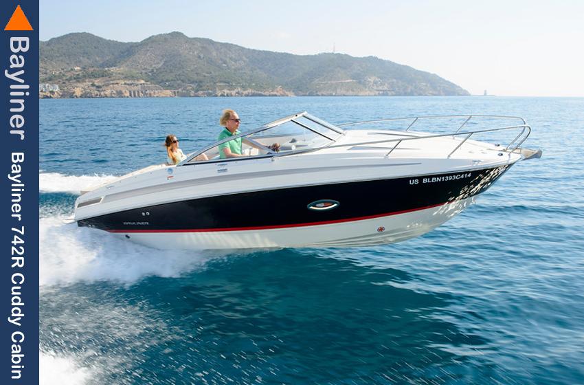 Motorboot Bayliner 742 Cuddy