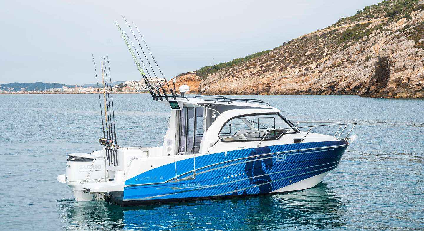 Motorboot Beneteau ANTARES 8 FISHING