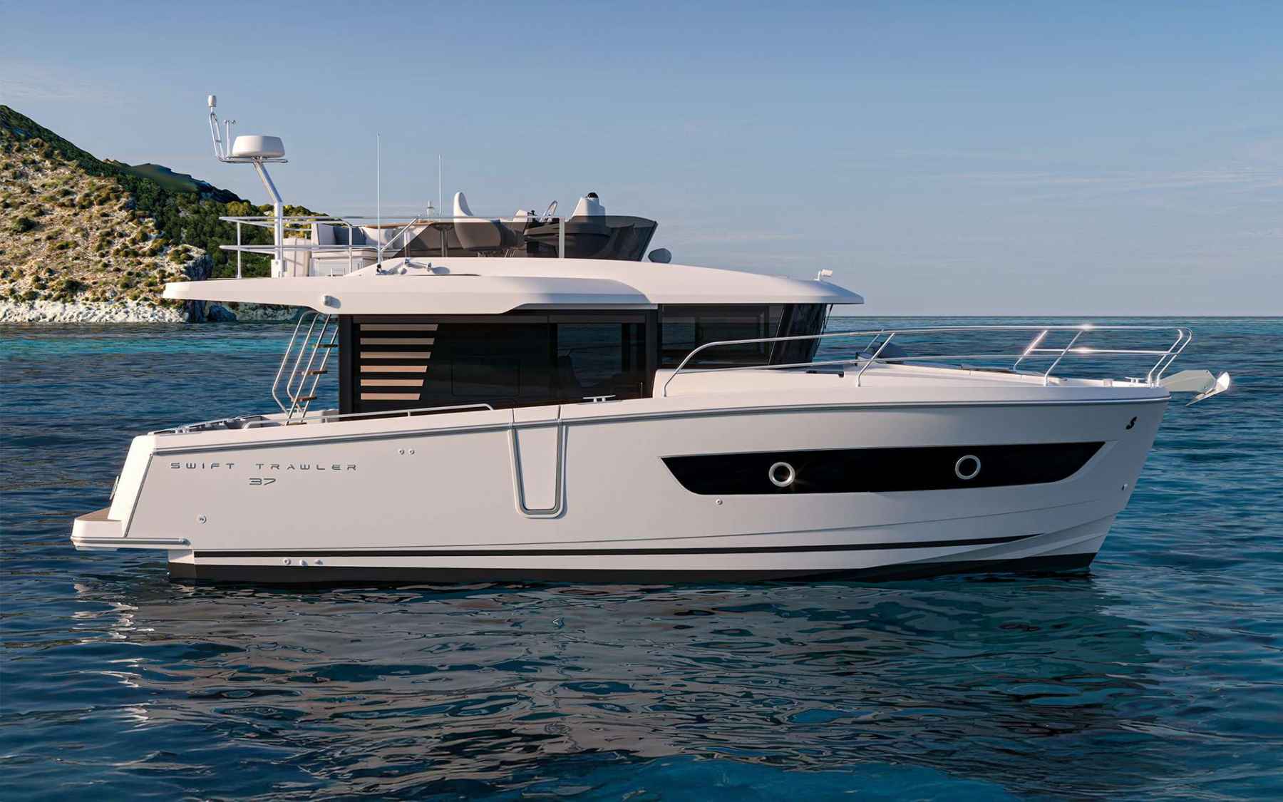 Motorboot Beneteau SWIFT TRAWLER 37 Fly
