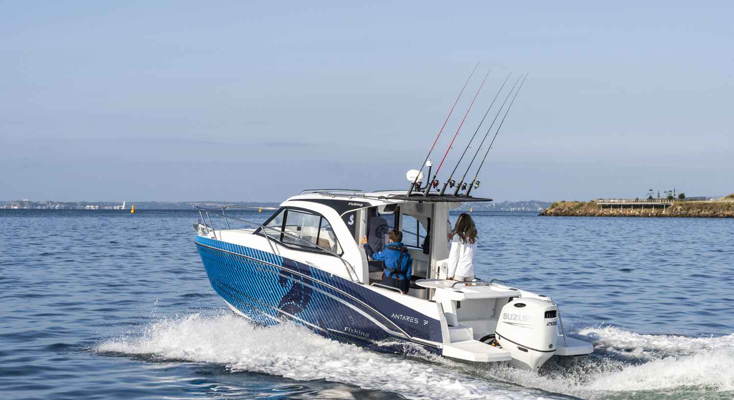 Motorboot Beneteau Antares 7 Fishing