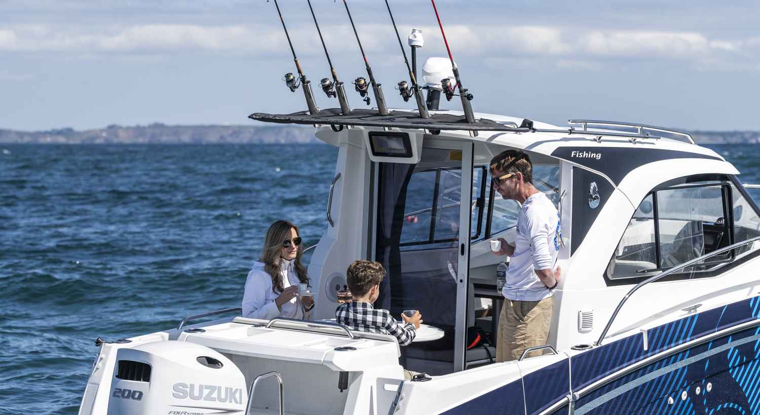 Motorboot Beneteau Antares 7 Fishing