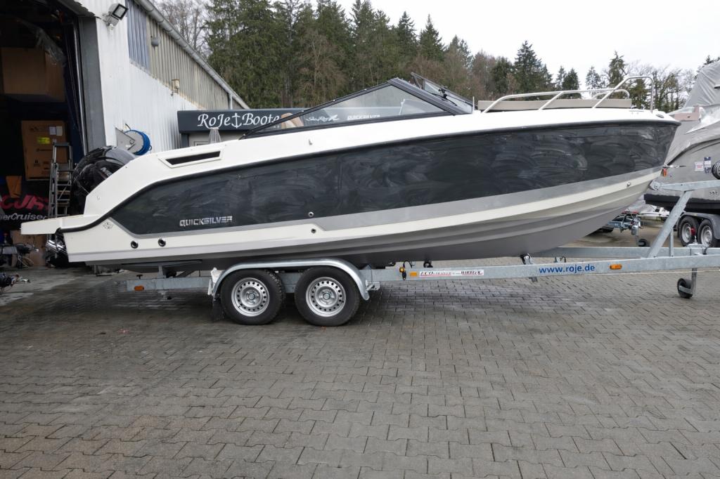 Motorboot Quicksilver Activ 675 Cruiser inkl. Trailer & Bodenseezul. (1. Hand)