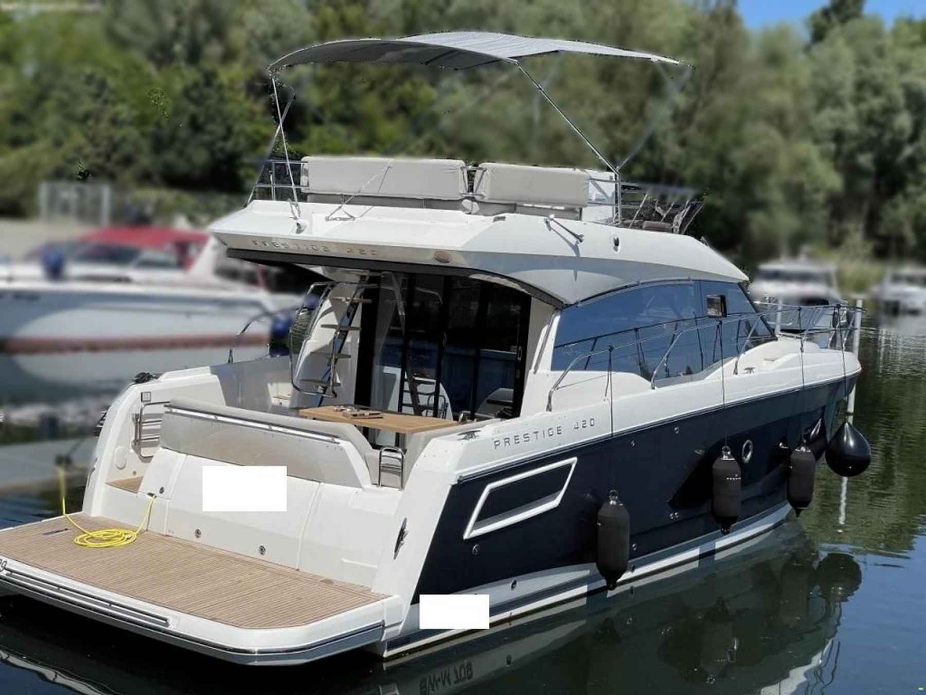 Motorboot Prestige 420 Fly