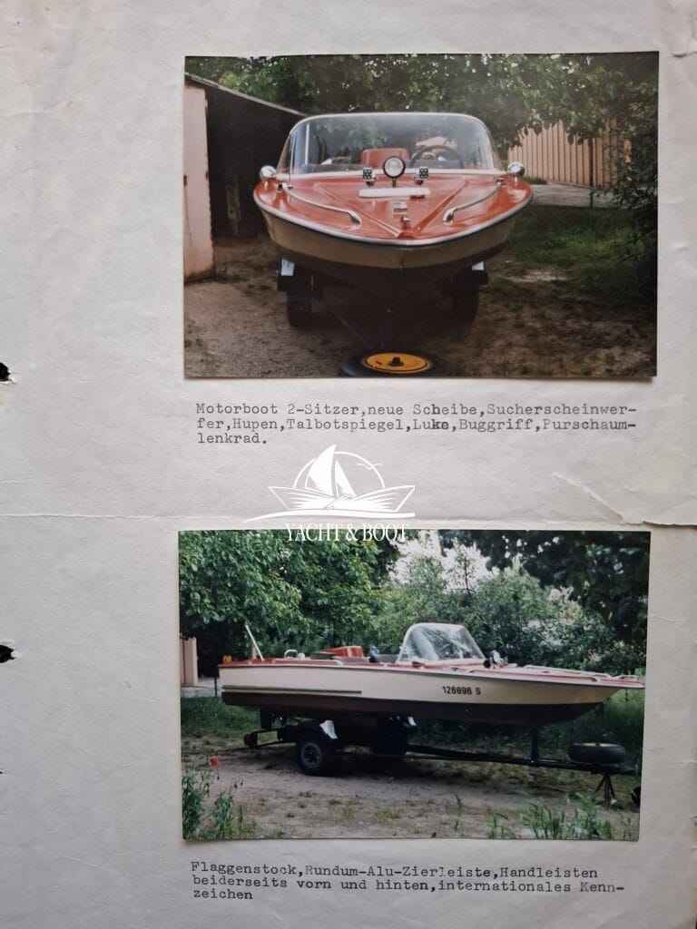 Motorboot Hersteller unbekannt Unikat / Spezialanfertigung