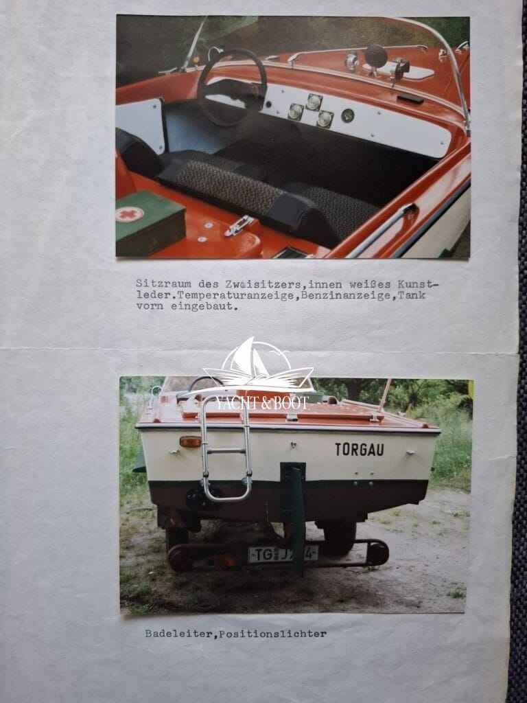 Motorboot Hersteller unbekannt Unikat / Spezialanfertigung