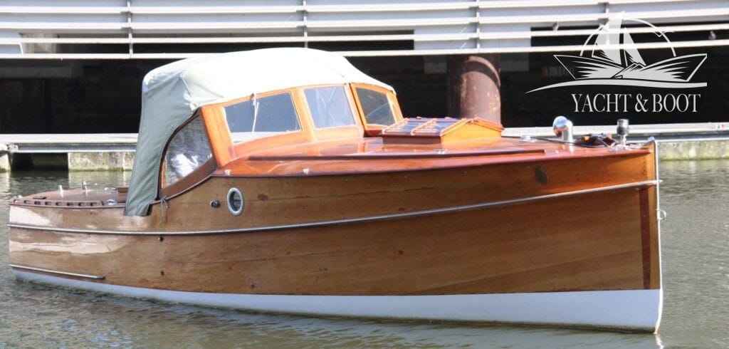 Motorboot Fröbergs Fröberg Mahagonie Oldtimer