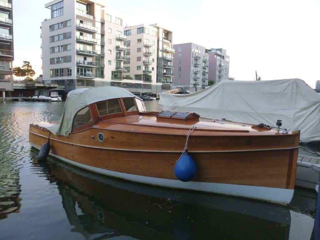 Motorboot Fröbergs Fröberg Mahagonie Oldtimer