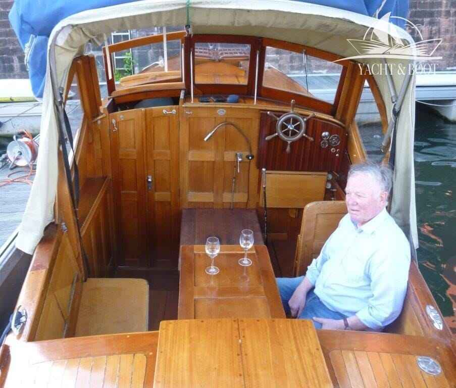 Motorboot Fröbergs Fröberg Mahagonie Oldtimer