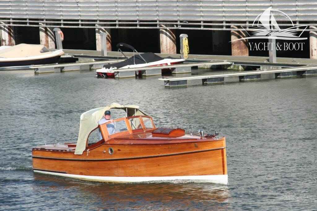 Motorboot Fröbergs Fröberg Mahagonie Oldtimer
