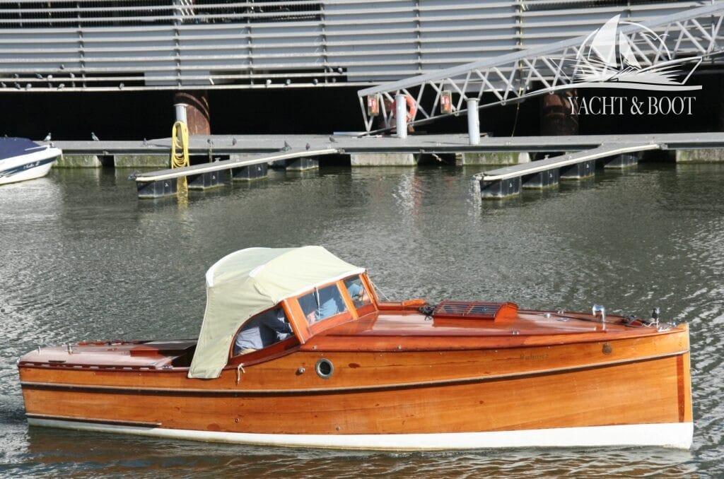 Motorboot Fröbergs Fröberg Mahagonie Oldtimer