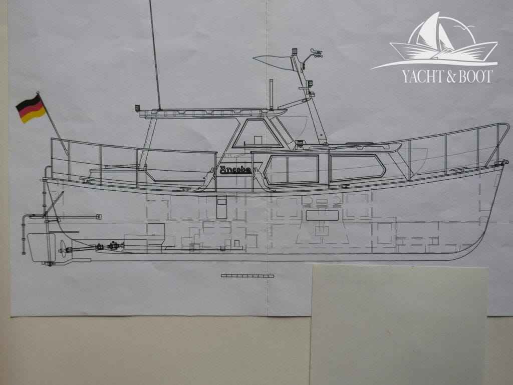 Motorboot Blohm & Voss ehemaliges Rettungsboot