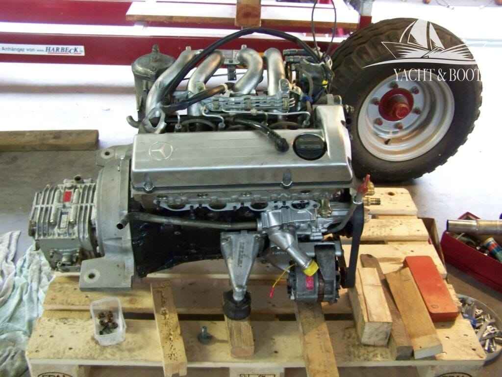 Motorboot Blohm & Voss ehemaliges Rettungsboot