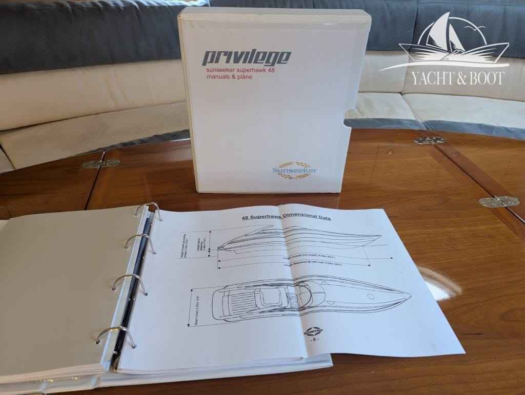 Motorboot Sunseeker Superhawk 48