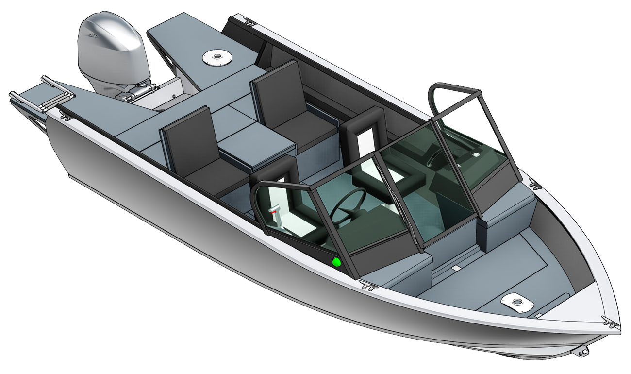 Motorboot Lake Pearl GmbH Realcraft 480 Fish