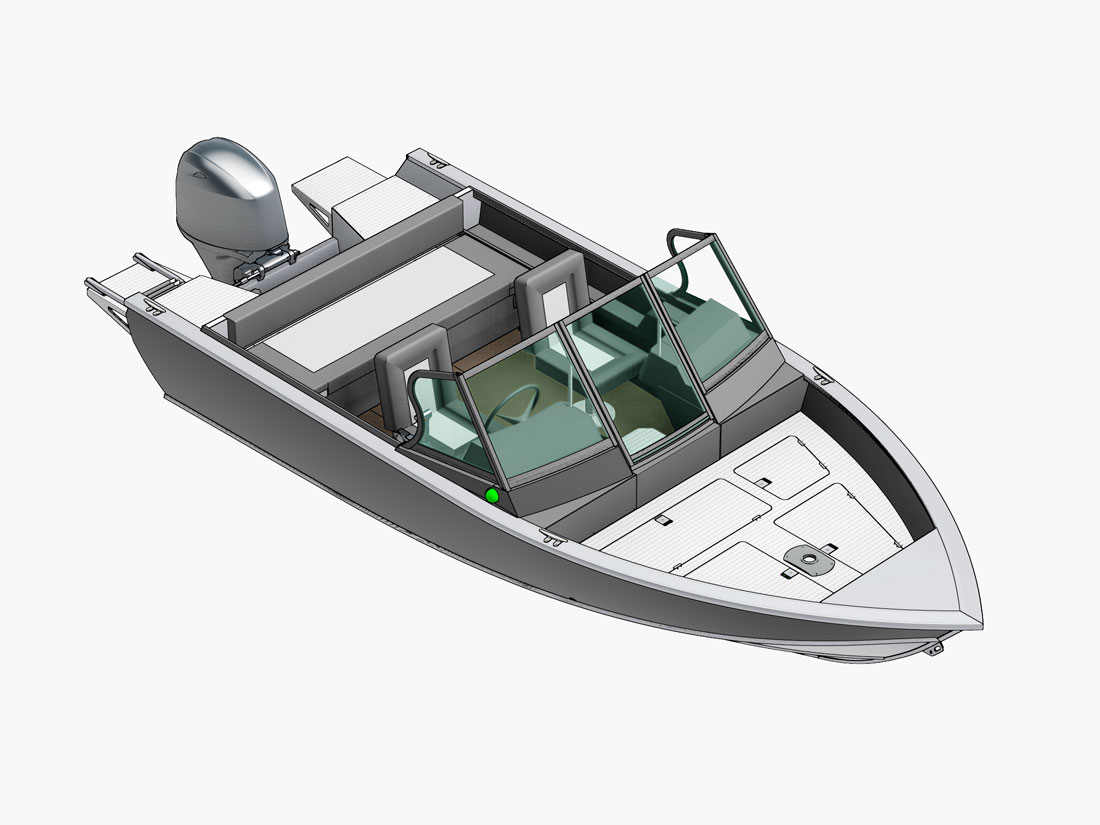 Motorboot Realcraft 460 Fish
